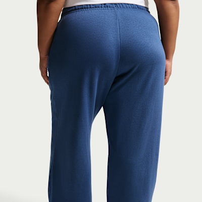 Nike Sportswear Club Fleece Women's Mid-Rise Wide-Leg Sweatpants (Plus Size)