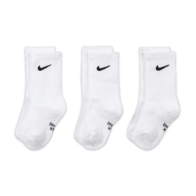 Nike Dri-FIT Little Kids' Crew Socks (3 Pairs). Nike.com