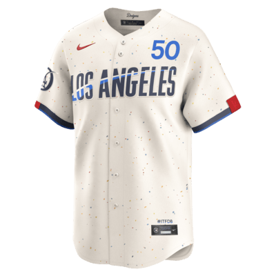 Мужские джерси Mookie Betts Los Angeles Dodgers City Connect