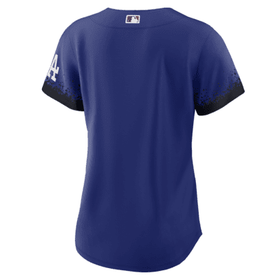 MLB Los Angeles Dodgers City Connect Women's Replica Baseball
