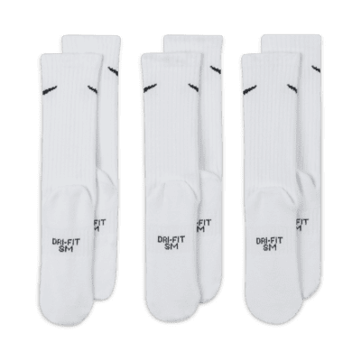 Nike Everyday Kids' Cushioned Crew Socks (3 Pairs)