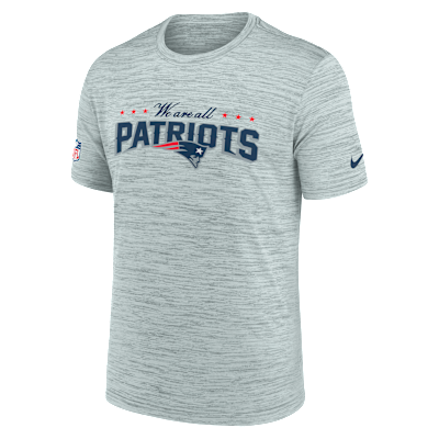 New England Patriots Rivalries Collection Sideline Velocity Men's Nike Dri-FIT NFL T-Shirt