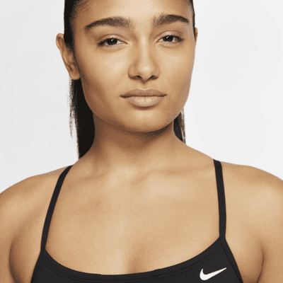 Haut de bikini à dos nageur Nike Essential