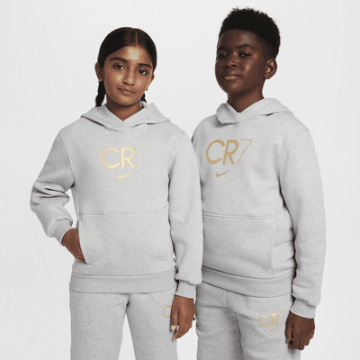 CR7 Club Fleece voetbalhoodie voor kids