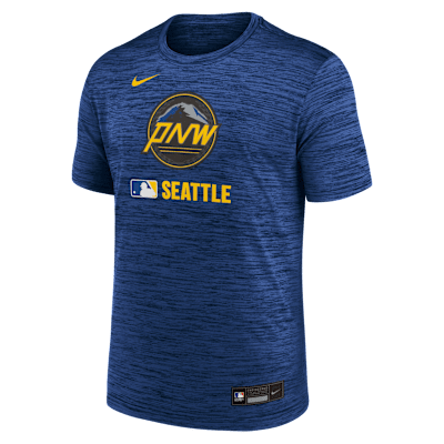 Seattle Mariners Authentic Collection City Connect Velocity Men's Nike Dri-FIT MLB T-Shirt
