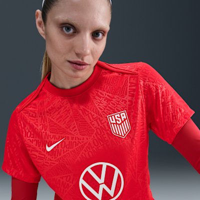 USMNT Academy Pro Women's Nike Dri-FIT Soccer Pre-Match Short-Sleeve Top