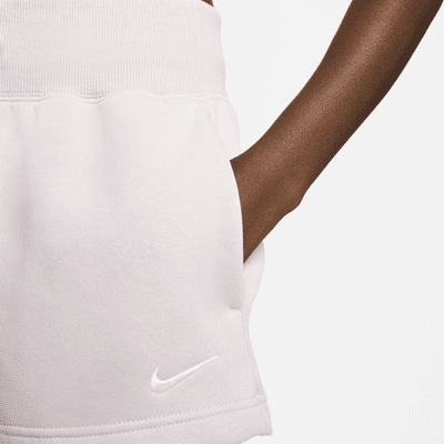 Short ample à taille haute Nike Sportswear Phoenix Fleece pour femme