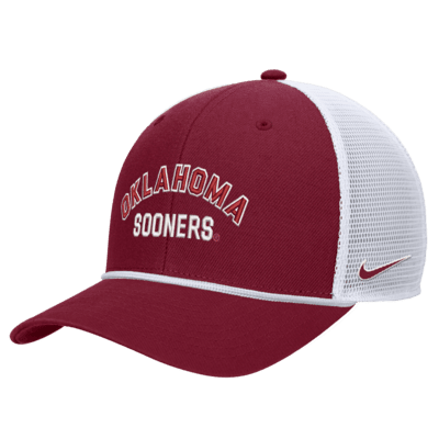 Gorra de rejilla universitaria con cierre a presión Nike Oklahoma