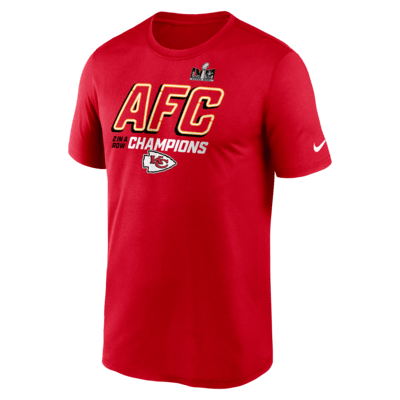 Kansas City Chiefs 2023 AFC Champions Iconic Men's Nike Dri-FIT NFL T-Shirt. Nike.com