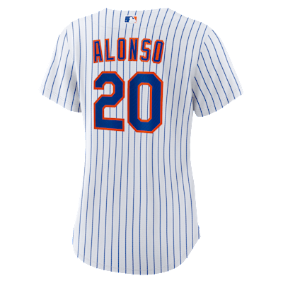 Jersey Nike de la MLB Replica para mujer Pete Alonso New York Mets