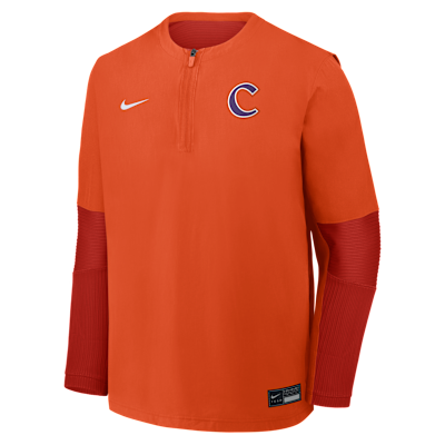 Clemson Dugout Men's Nike Dri-FIT College 1/4-Zip Long-Sleeve Windshirt