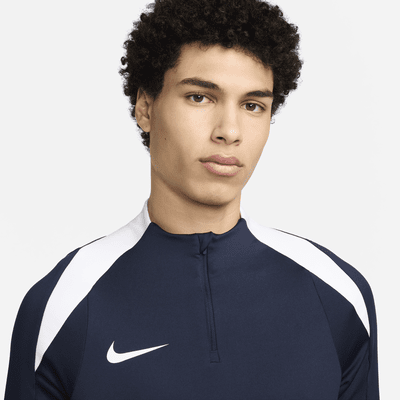 Nike Strike Dri-FIT-Fußball-Drill-Herrenoberteil mit Halbreißverschluss