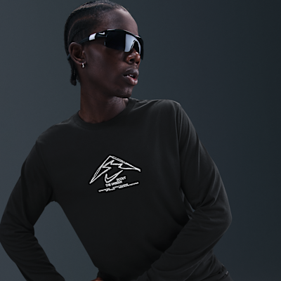Playera de correr de manga larga Dri-FIT para hombre Nike Trail