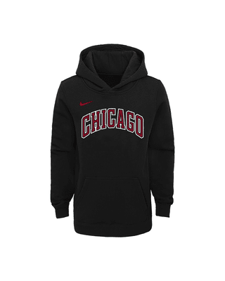 Подростковое худи Chicago Bulls Club Fleece Big Kids' Nike NBA Pullover Hoodie