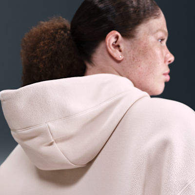 Sudadera con gorro sin cierre oversized de tejido Fleece para mujer Nike Sportswear Phoenix (talla grande)