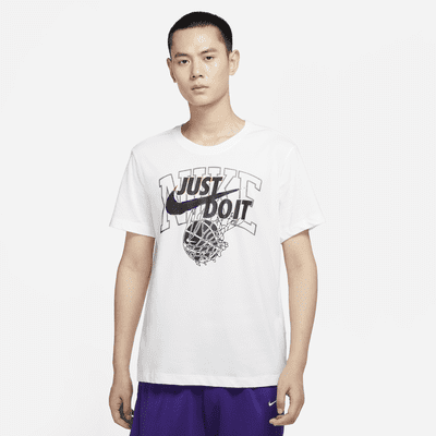 Nike Dri-FIT Men's 'Just Do It' Basketball T-Shirt. Nike IN