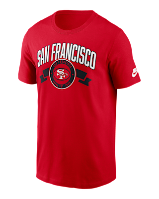 Мужская футболка San Francisco 49ers Rewind Front And Back Hit Essential Nike NFL