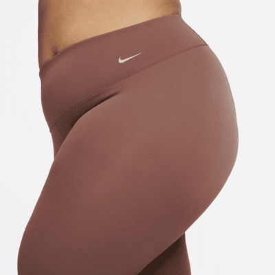 Leggings de cintura alta de 7/8 de baja sujeción para mujer Nike Zenvy (talla grande)