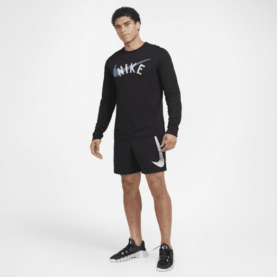 Playera de fitness de manga larga Dri-FIT para hombre Nike