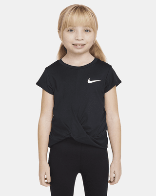 Детские  Nike Dri-FIT Little Kids' Twist Hem Tee