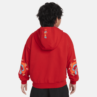 Nike Sportswear Icon Fleece "Lunar New Year" Big Kids' Hoodie