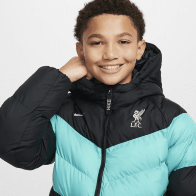 FC Liverpool Nike Fußballjacke mit Synthetikfüllung und Kapuze (ältere Kinder)