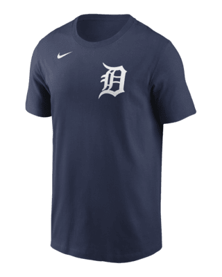 Мужская футболка Detroit Tigers Fuse Wordmark Nike MLB