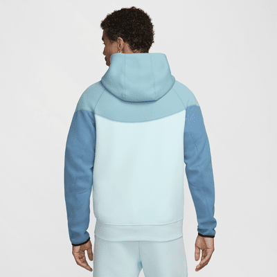 Nike Sportswear Tech Fleece Windrunner Tam Boy Fermuarlı Erkek Kapüşonlu Üst