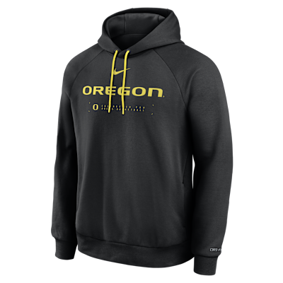 Oregon Courtside Basketball Practice Men's Nike Dri-FIT Pullover Hoodie