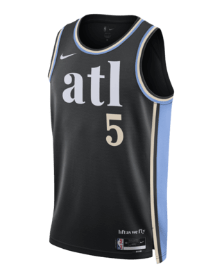 Dejounte Murray Atlanta Hawks City Edition 2023/24 Men's Nike Dri-FIT ...