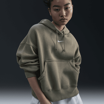 Nike Sportswear Phoenix Fleece 女款寬版套頭連帽上衣