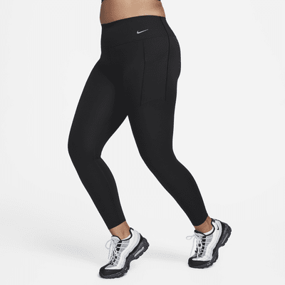 Nike Universa Women's Medium-Support Mid-Rise Full-Length Leggings with ...