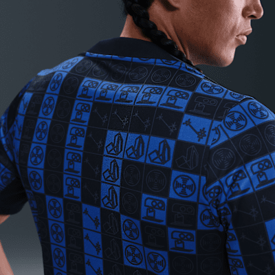 Playera de manga corta de fútbol Nike Dri-FIT para antes del partido para hombre Pumas UNAM Academy Pro