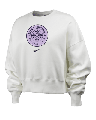 Женский свитшот Racing Louisville FC Phoenix Fleece Nike NWSL Crew-Neck