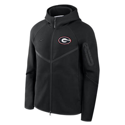 Georgia Tech Fleece Windrunner Men's Nike College Full-Zip Hooded Jacket