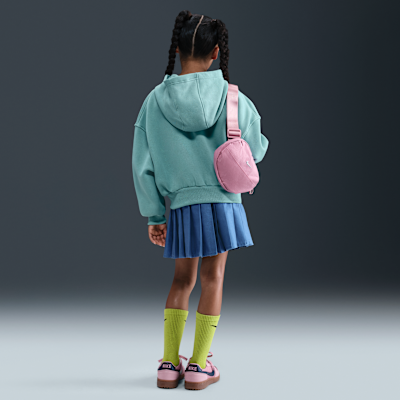 Sudadera con gorro oversized para niña Nike Sportswear Club Fleece