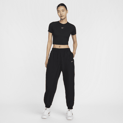 Nike Sportswear Essential Women's Mid-Rise Oversized Woven Joggers