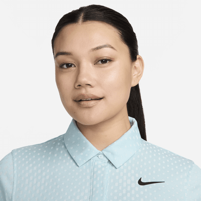 Polo de golfe de manga curta Dri-FIT ADV Nike Tour para mulher