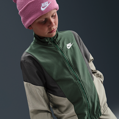 Dres z tkaniny dla dużych dzieci Nike Sportswear