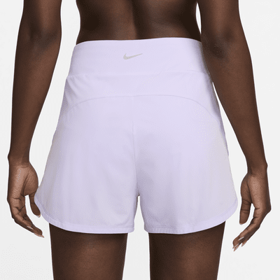 Nike Bliss Pantalons curts Dri-FIT de fitnes de cintura alta amb eslip incorporat de 8 cm - Dona