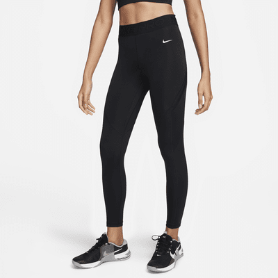 Nike Pro Women's Dri-FIT High-Rise 7/8 Graphic Leggings Moon