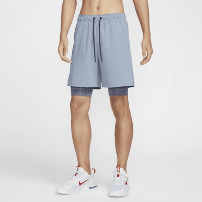 Nike Dri-FIT Unlimited 男款二合一 18 公分多功能短褲