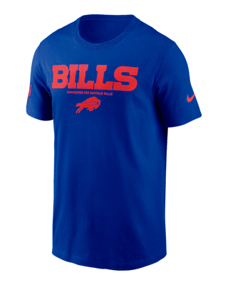 Мужская футболка Buffalo Bills Sideline Team Issue Nike Dri-FIT NFL