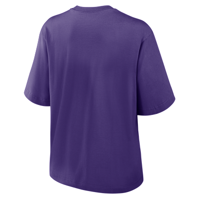 Minnesota Vikings Essential Script Boxy Women's Nike NFL T-Shirt