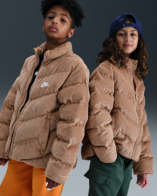 Детская куртка Nike Sportswear All Day Play Big Kids' Therma-FIT Loose-Fit Puffer