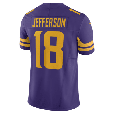 Justin Jefferson Minnesota Vikings Nike Men's Dri-Fit NFL Limited Football Jersey in White, Size: 3XL | 31NMMVLR9MF-015