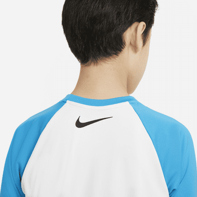 Nike JDI Big Kids' (Boys') Long-Sleeve Hydroguard Swim Shirt