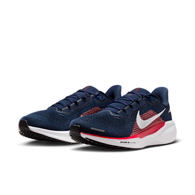 New England Patriots Pegasus 41 Men's Nike NFL Road Running Shoes