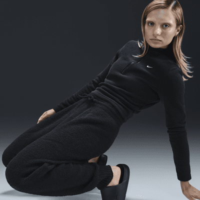 Pantalon oversize en maille à taille haute Nike Sportswear Phoenix Cozy Bouclé pour femme