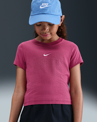 Детская футболка Nike Sportswear Big Kids' (Girls') Cropped